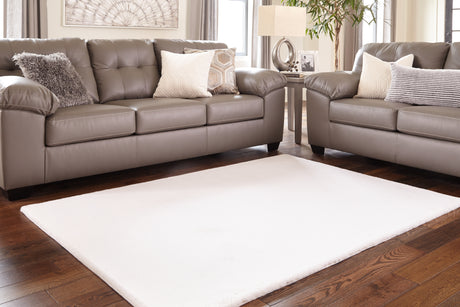 Karawell Ivory 5' x 7' Rug - R405232 - Luna Furniture