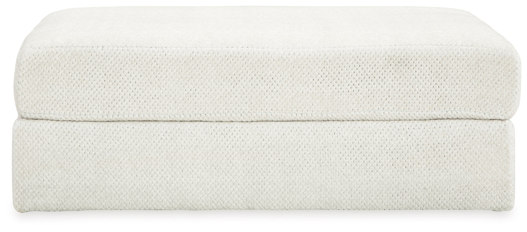 Karinne Linen Oversized Accent Ottoman from Ashley - Luna Furniture