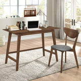 Karri Walnut 2-Piece Writing Desk Set from Coaster - Luna Furniture