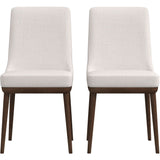 Kate Mid-Century Modern Dining Chair (Set of 2) Green Velvet - AFC00110 - Luna Furniture