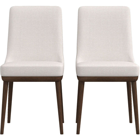 Kate Mid-Century Modern Dining Chair (Set of 2) Green Velvet from Midinmod - Luna Furniture