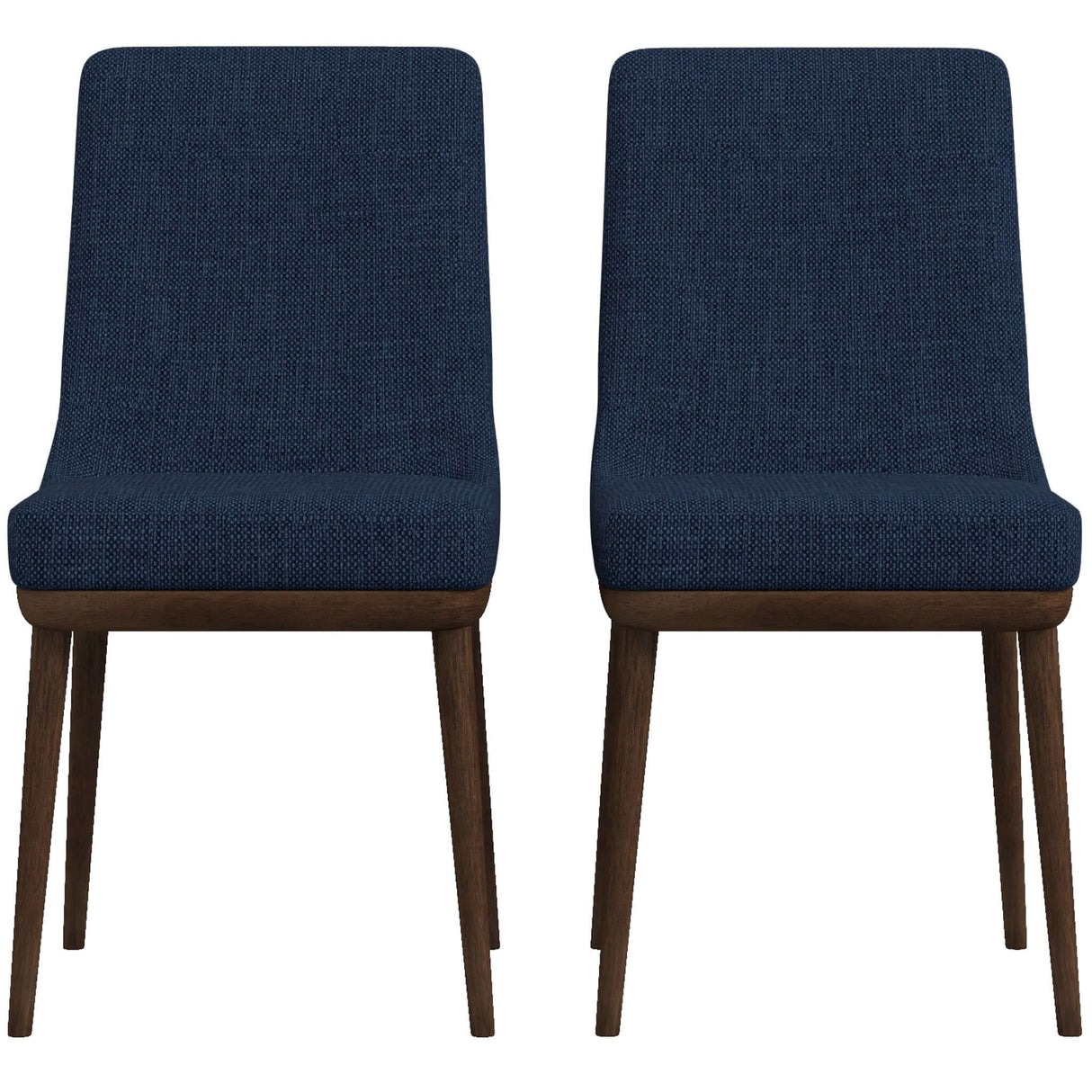 Kate Mid-Century Modern Dining Chair (Set of 2) Green Velvet from Midinmod - Luna Furniture