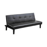 Katrina Black Tufted Upholstered Sofa Bed from Coaster - Luna Furniture