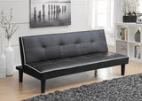 Katrina Black Tufted Upholstered Sofa Bed from Coaster - Luna Furniture