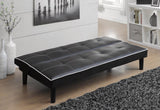 Katrina Black Tufted Upholstered Sofa Bed from Coaster - Luna Furniture