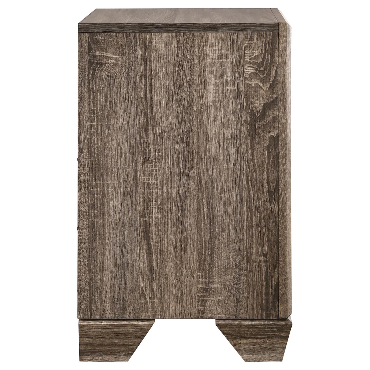 Kauffman 2-drawer Nightstand Washed Taupe - 204192 - Luna Furniture