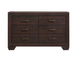 Kauffman Dark Cocoa 6-Drawer Dresser from Coaster - Luna Furniture