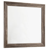 Kauffman Washed Taupe Rectangular Mirror (Mirror Only) from Coaster - Luna Furniture