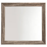 Kauffman Washed Taupe Rectangular Mirror (Mirror Only) from Coaster - Luna Furniture