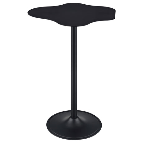 Keanu Black Pedestal Cloud-Shaped Top Bar Table from Coaster - Luna Furniture