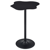 Keanu Black Pedestal Cloud-Shaped Top Bar Table from Coaster - Luna Furniture