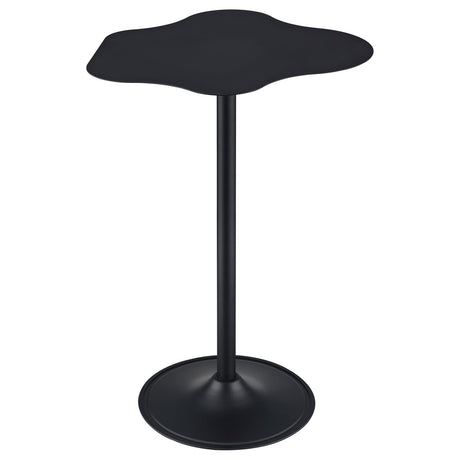 Keanu Black Pedestal Cloud-Shaped Top Bar Table from Coaster - Luna Furniture