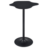 Keanu Black Pedestal Cloud-Shaped Top Bar Table from Coaster - Luna Furniture
