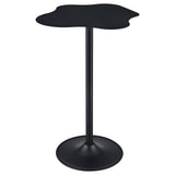Keanu Black Pedestal Cloud-Shaped Top Bar Table from Coaster - Luna Furniture