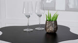 Keanu Black Pedestal Cloud-Shaped Top Bar Table from Coaster - Luna Furniture