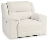 Keensburg Linen Oversized Power Recliner from Ashley - Luna Furniture