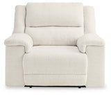 Keensburg Linen Oversized Power Recliner from Ashley - Luna Furniture