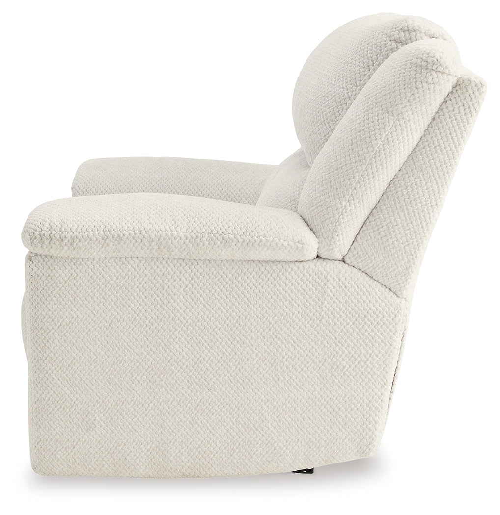 Keensburg Linen Oversized Power Recliner from Ashley - Luna Furniture