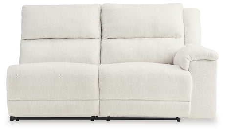 Keensburg Linen Right-Arm Facing Power Reclining Loveseat from Ashley - Luna Furniture