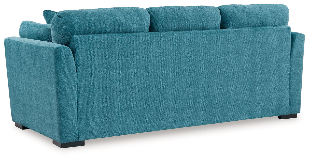 Keerwick Teal Queen Sofa Sleeper from Ashley - Luna Furniture