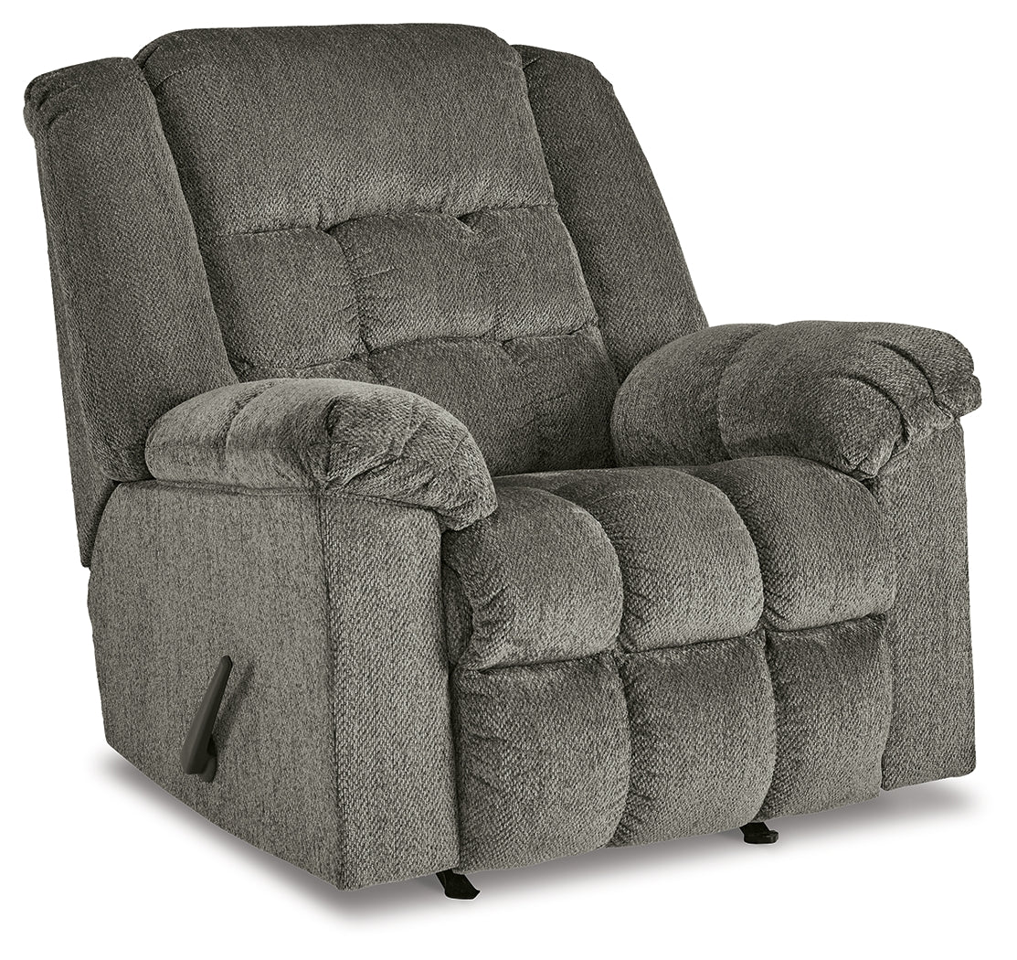 Kegler Putty Recliner from Ashley - Luna Furniture