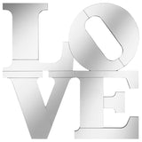 Keiran Letter Shaped Wall Mirror from Coaster - Luna Furniture