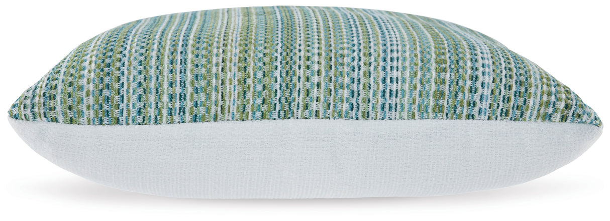 Keithley Next-Gen Nuvella Green/Turquoise/White Pillow - A1900004P - Luna Furniture