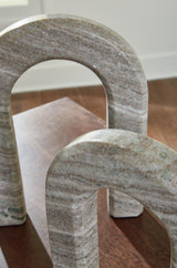 Keithton Taupe Sculpture Set (Set of 2) - A2000618 - Luna Furniture