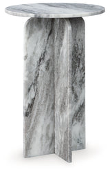 Keithwell Gray Accent Table from Ashley - Luna Furniture