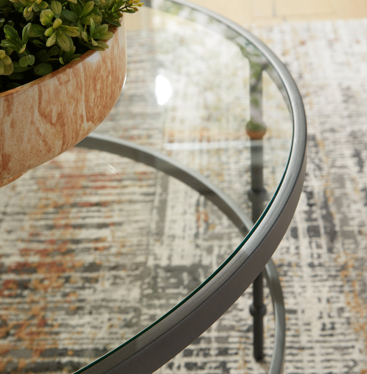Kellyco Gunmetal Table from Ashley - Luna Furniture