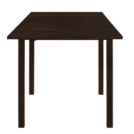 Kelso Cappuccino Rectangular Dining Table with Drop Leaf from Coaster - Luna Furniture