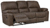 Kilmartin Chocolate Reclining Sofa - 4240488 - Luna Furniture
