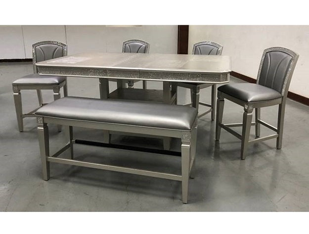 Klina Counter Height Bench - 2700-BENCH - Luna Furniture