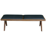 Kody Black Vegan Leather Bench from Midinmod - Luna Furniture