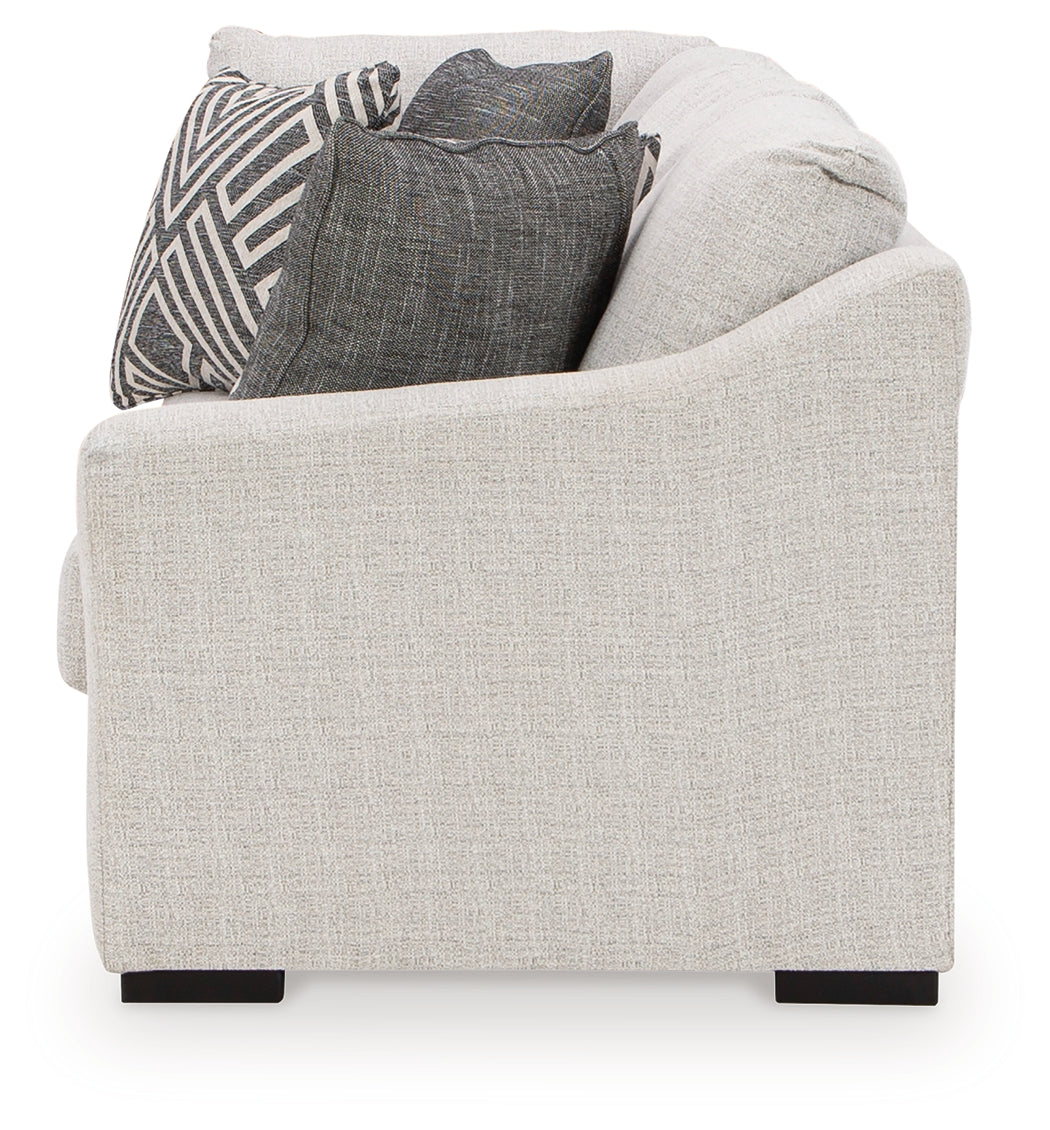 Koralynn Stone Right-Arm Facing Sofa with Corner Wedge from Ashley - Luna Furniture