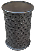 Krish 24-inch Round Accent Table Black Stain - 936151 - Luna Furniture