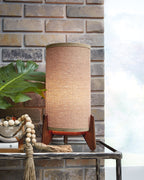 Ladwell Natural/Brown Table Lamp - L329053 - Luna Furniture