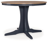Landocken Brown/Blue Dining Table from Ashley - Luna Furniture