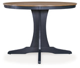 Landocken Brown/Blue Dining Table from Ashley - Luna Furniture