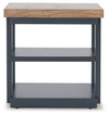LANDOCKEN Brown/Blue Table, Set of 3 - T402-13 - Luna Furniture