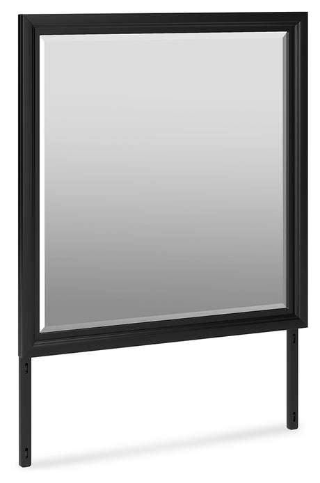 Lanolee Black Bedroom Mirror - B687-36 - Luna Furniture