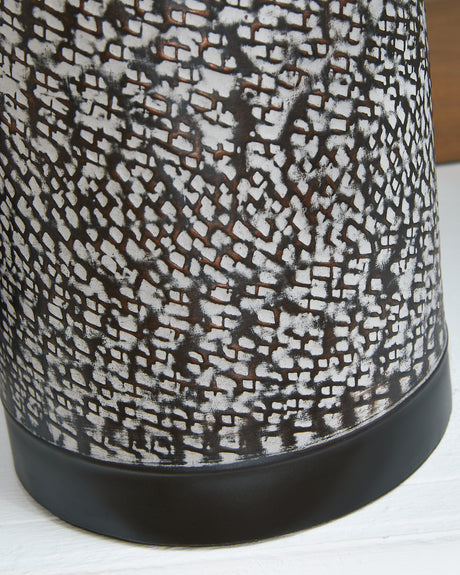 Lanson Antique Bronze Finish Table Lamp from Ashley - Luna Furniture