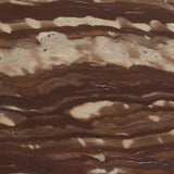 Latifa Red and Black Round Accent Table with Marble Top from Coaster - Luna Furniture