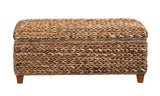 Laughton Amber Hand-Woven Storage Trunk from Coaster - Luna Furniture