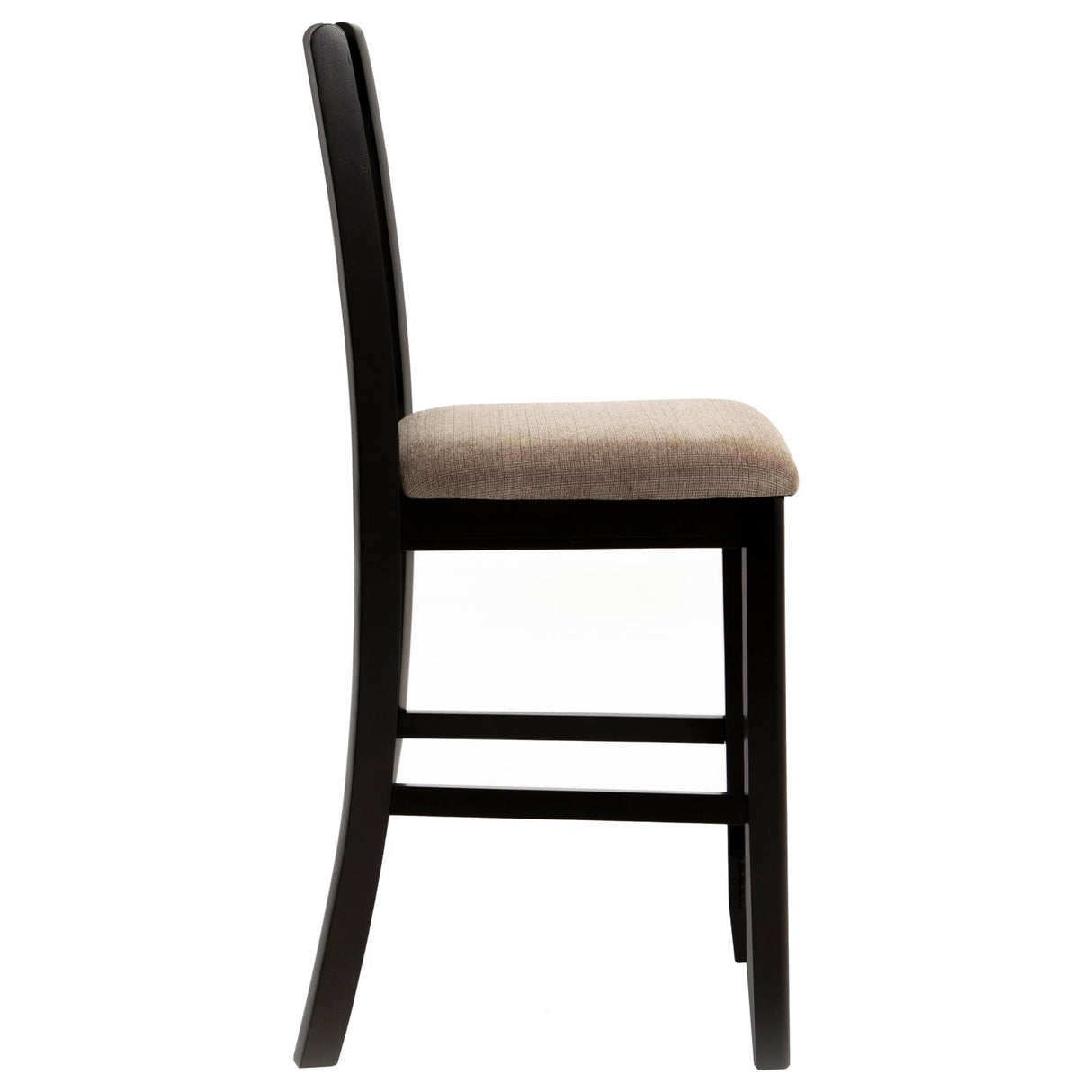 Lavon Tan and Espresso Lattice Back Counter Stools, Set of 2 from Coaster - Luna Furniture