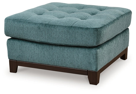 Laylabrook Teal Oversized Accent Ottoman - 9220608 - Luna Furniture