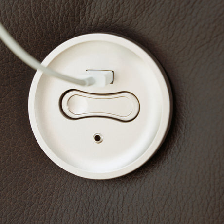 Leesworth Dark Brown Power Reclining Loveseat from Ashley - Luna Furniture