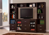 Lewes Cappuccino 4-Piece Entertainment Center from Coaster - Luna Furniture