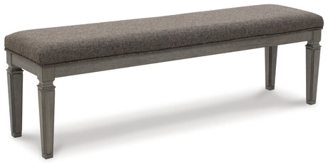 LEXORNE Gray 63" Dining Bench - D924-00 - Luna Furniture