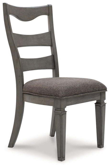 LEXORNE Gray Dining Chair, Set of 2 - D924-01 - Luna Furniture
